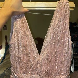 Rose Gold Prom dress